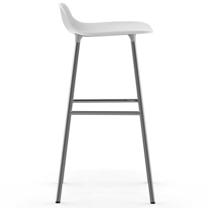 Form baarituoli kromatut jalat 75 cm - Valkoinen - Normann Copenhagen