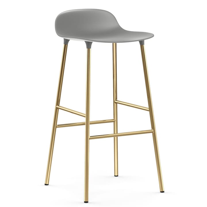 Form baarituoli messinkijalat 75 cm - Harmaa - Normann Copenhagen