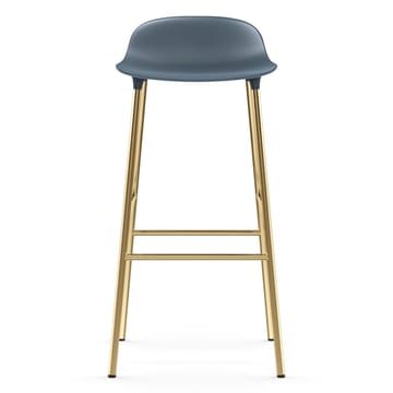 Form baarituoli messinkijalat 75 cm - Sininen - Normann Copenhagen