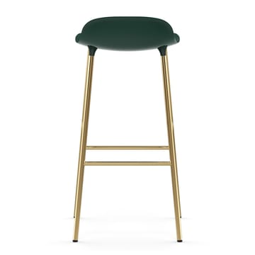 Form baarituoli messinkijalat 75 cm - Vihreä - Normann Copenhagen