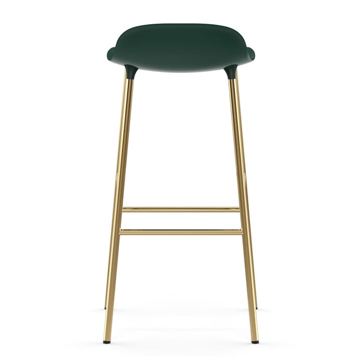 Form baarituoli messinkijalat 75 cm - Vihreä - Normann Copenhagen