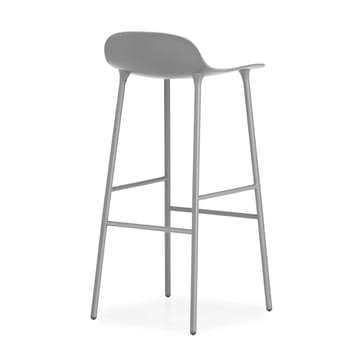 Form baarituoli metallijalat 75 cm - harmaa - Normann Copenhagen