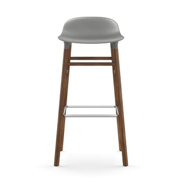 Form baarituoli saksanpähkinäjalat 75 cm - harmaa - Normann Copenhagen