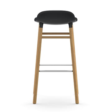 Form baarituoli tammijalat 75 cm - musta - Normann Copenhagen