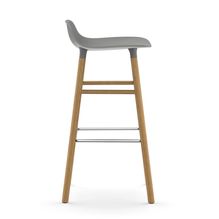 Form Chair baarijakkara Jalat tammea - harmaa - Normann Copenhagen