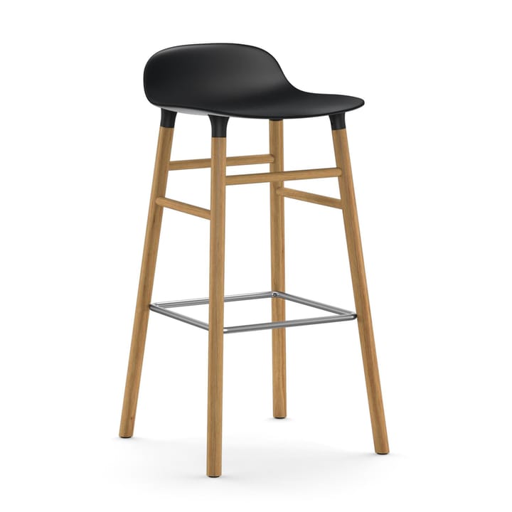 Form Chair baarijakkara Jalat tammea - musta - Normann Copenhagen