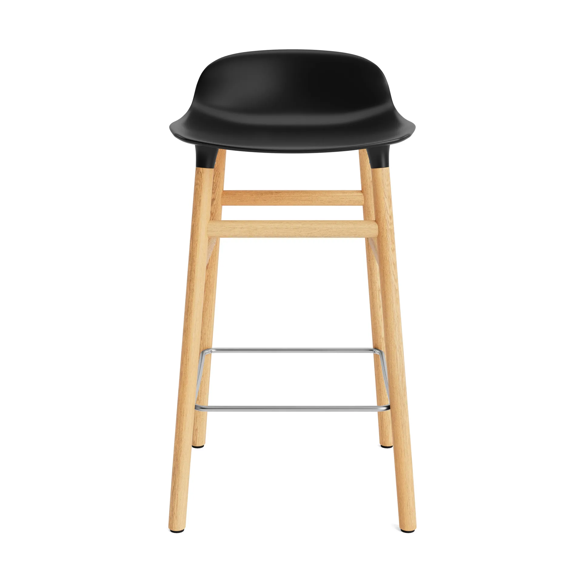 Form Chair baarijakkara Jalat tammea, musta Normann Copenhagen