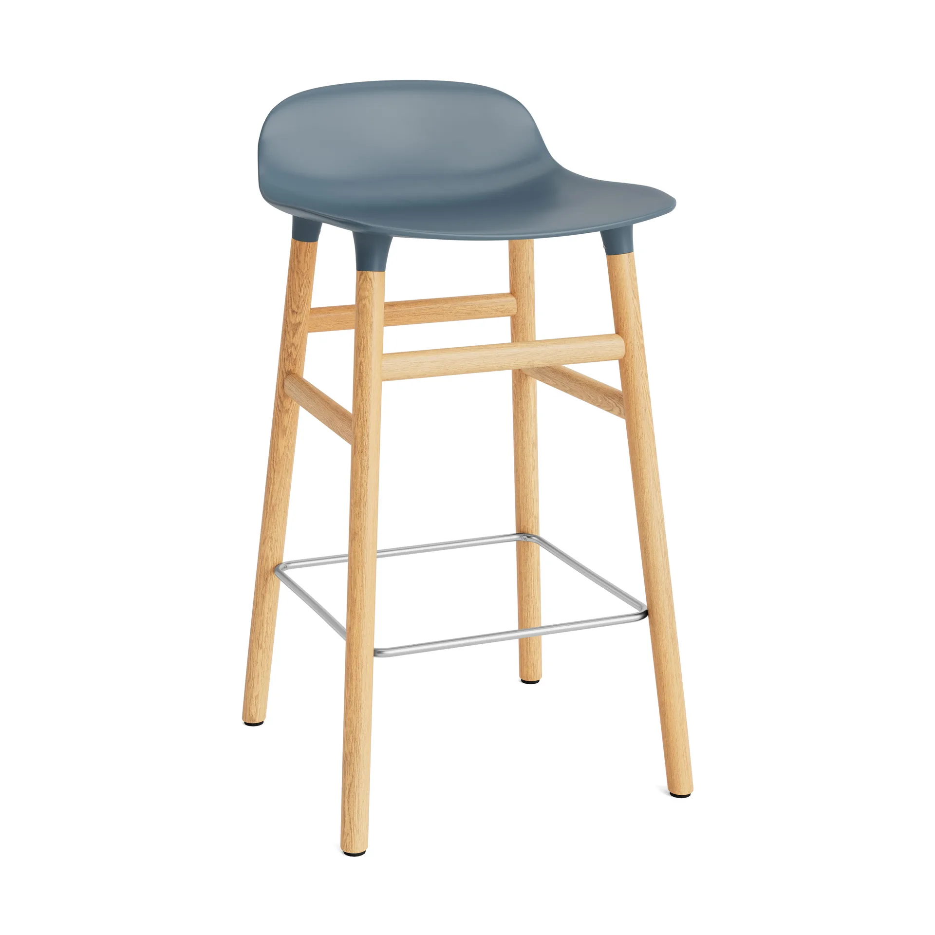 Form Chair baarijakkara Jalat tammea, sininen Normann Copenhagen