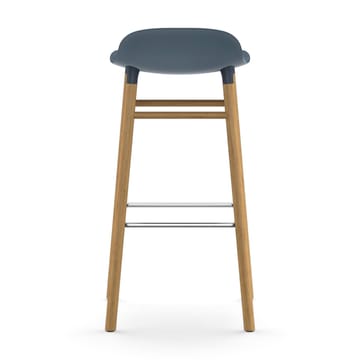 Form Chair baarijakkara Jalat tammea - sininen - Normann Copenhagen