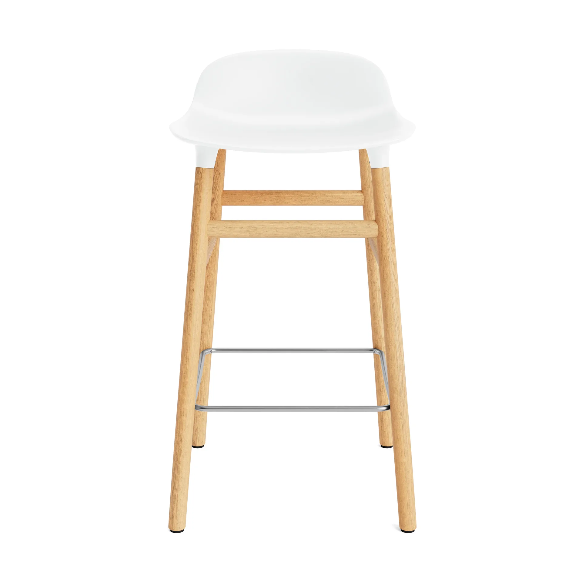 Form Chair baarijakkara Jalat tammea, valkoinen Normann Copenhagen