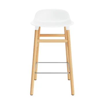 Form Chair baarijakkara Jalat tammea - valkoinen - Normann Copenhagen