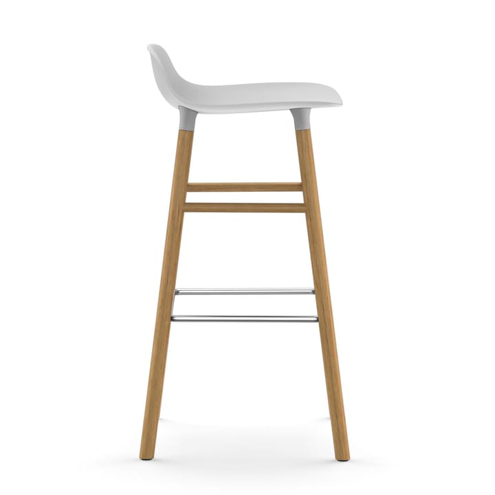 Form Chair baarijakkara Jalat tammea - valkoinen - Normann Copenhagen