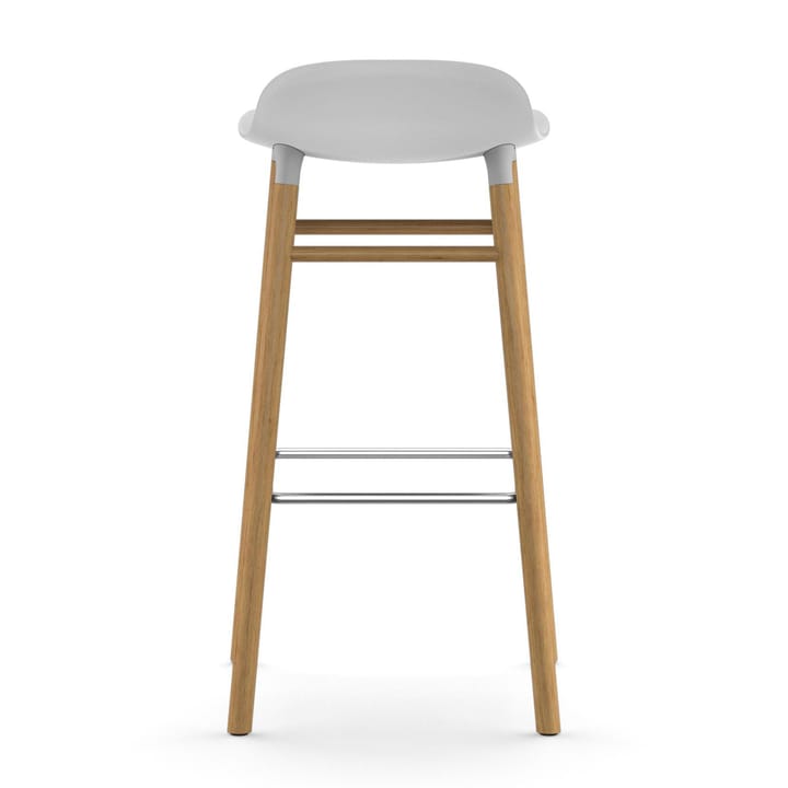 Form Chair baarijakkara Jalat tammea - valkoinen - Normann Copenhagen