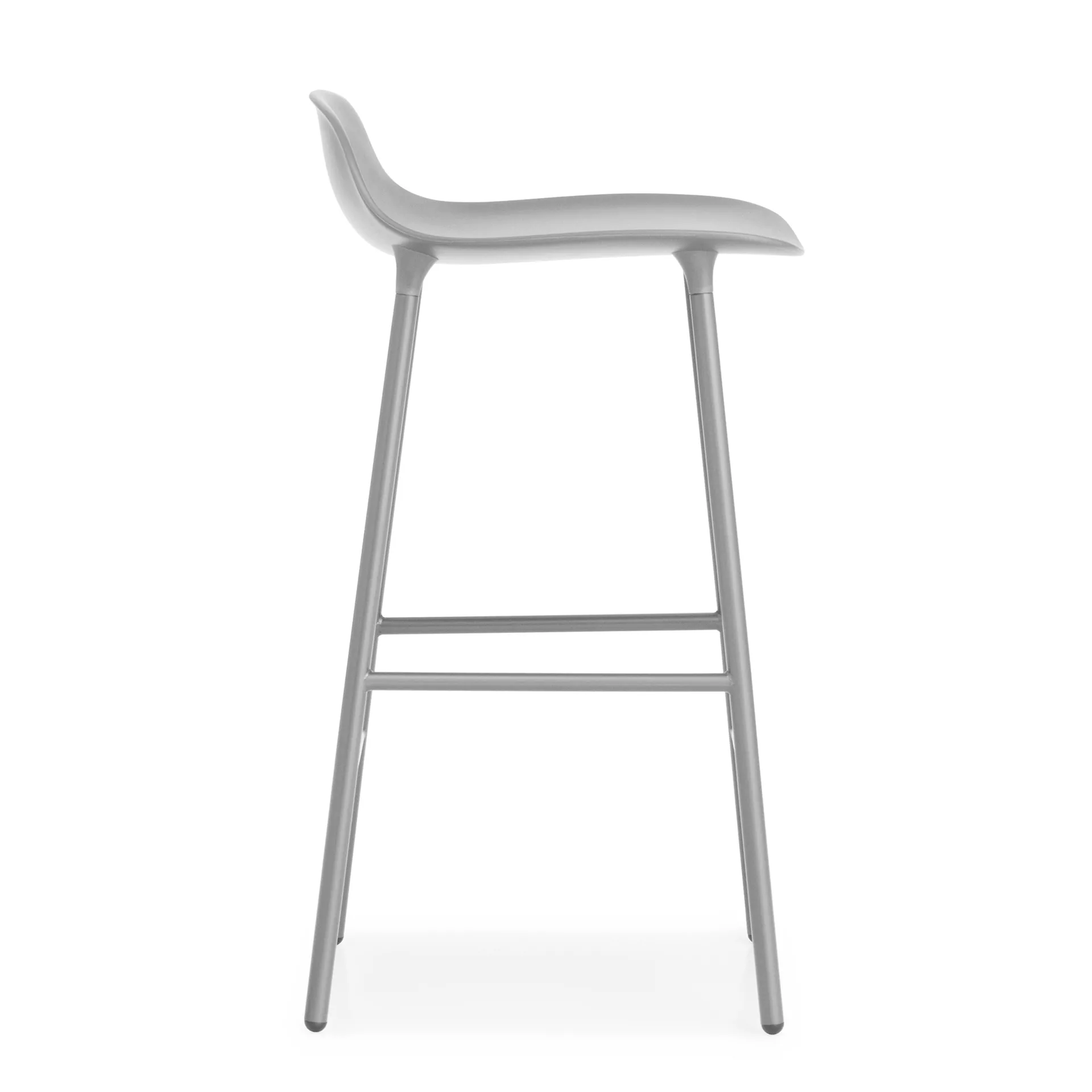 Form Chair baarijakkara metallijalat, harmaa Normann Copenhagen