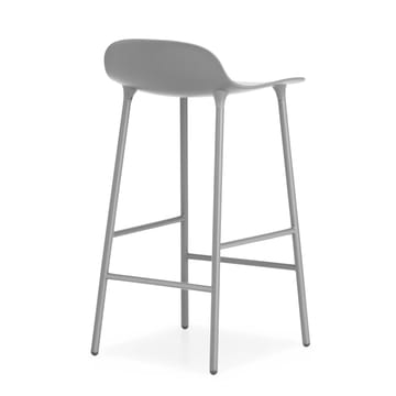 Form Chair baarijakkara metallijalat - harmaa - Normann Copenhagen