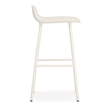 Form Chair baarijakkara metallijalat - valkoinen - Normann Copenhagen