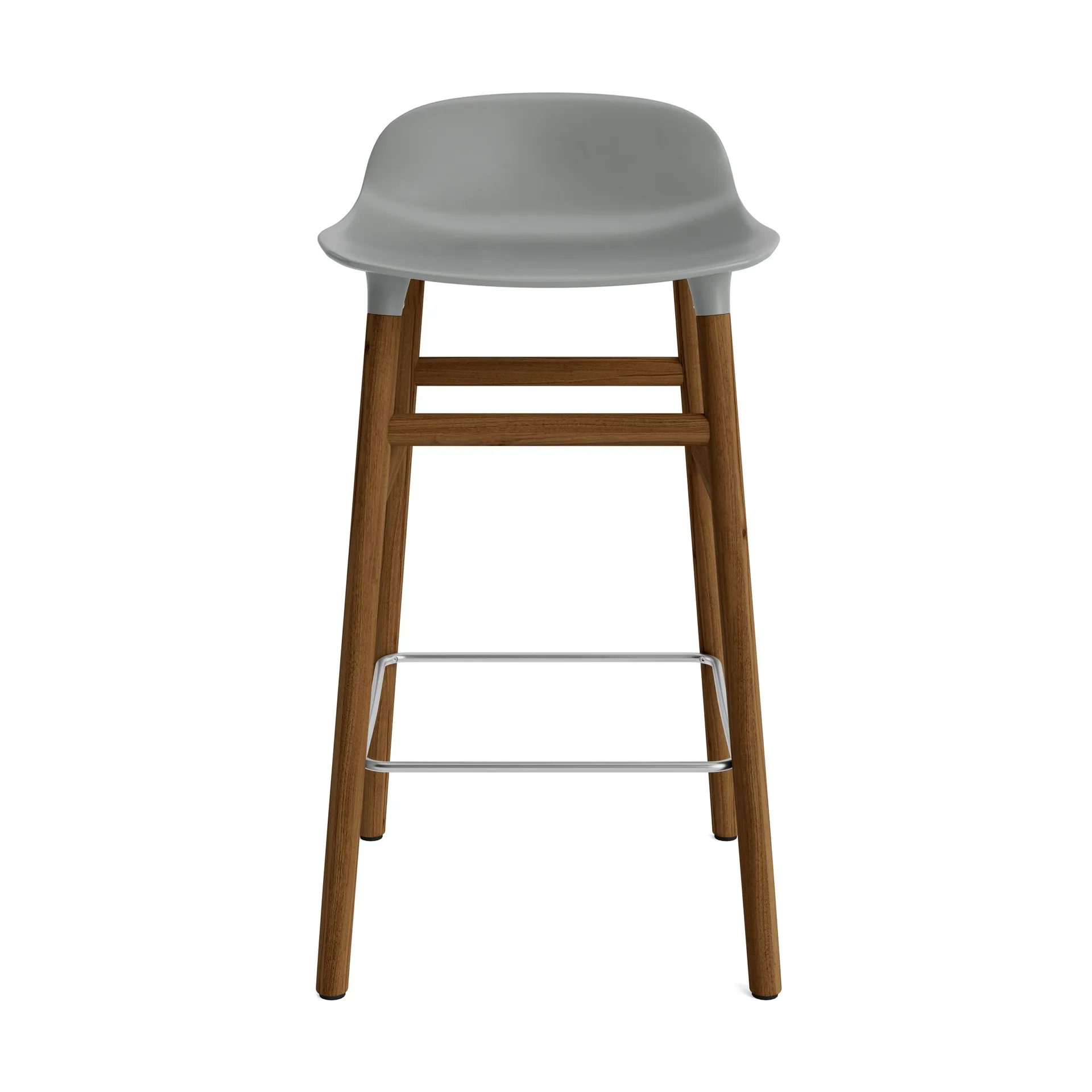 Form Chair baarijakkara pähkinäjalat, harmaa Normann Copenhagen