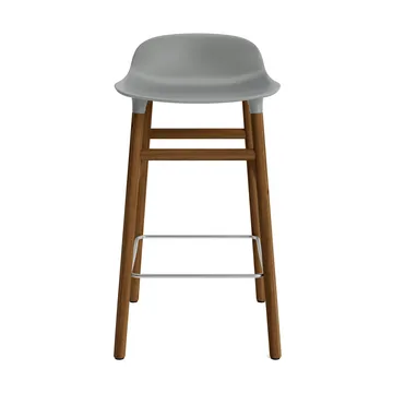 Form Chair baarijakkara pähkinäjalat - harmaa - Normann Copenhagen