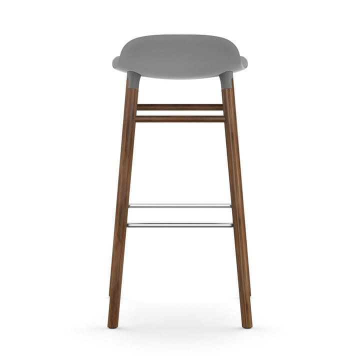 Form Chair baarijakkara pähkinäjalat, harmaa Normann Copenhagen