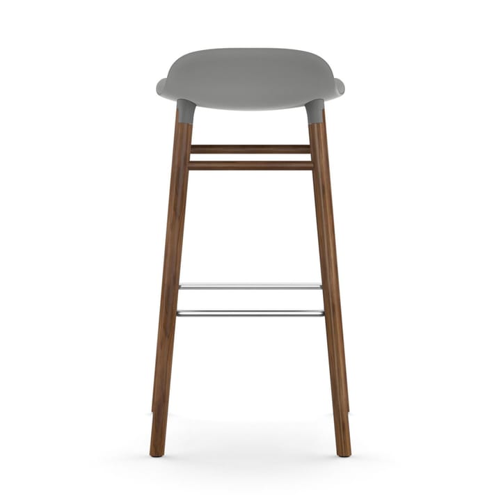 Form Chair baarijakkara pähkinäjalat - harmaa - Normann Copenhagen