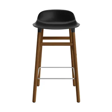 Form Chair baarijakkara pähkinäjalat - musta - Normann Copenhagen
