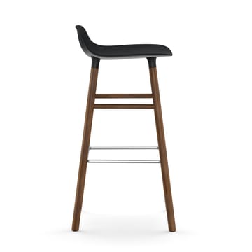 Form Chair baarijakkara pähkinäjalat - musta - Normann Copenhagen