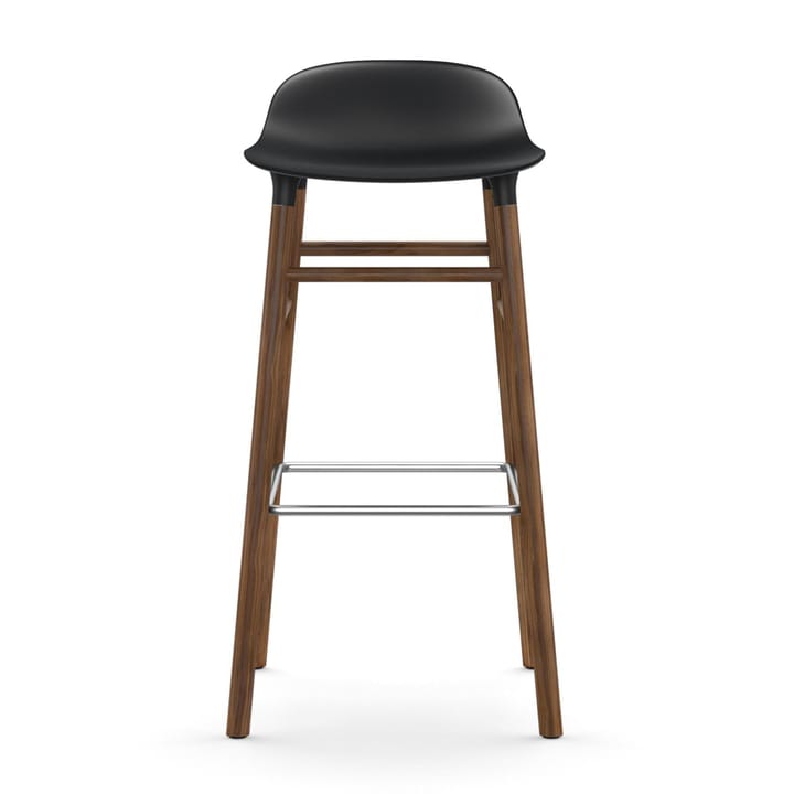 Form Chair baarijakkara pähkinäjalat, musta Normann Copenhagen