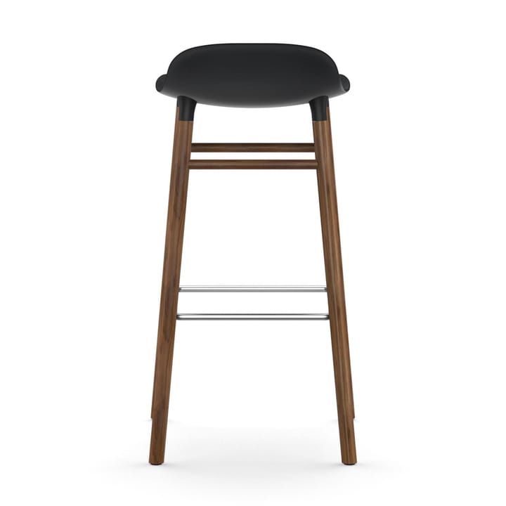 Form Chair baarijakkara pähkinäjalat, musta Normann Copenhagen