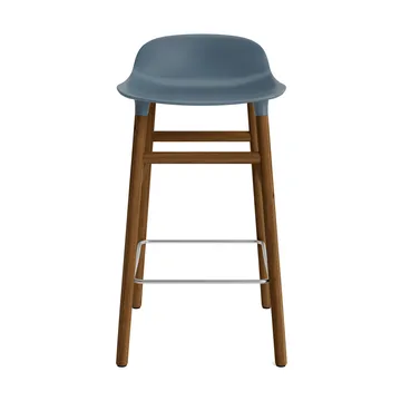 Form Chair baarijakkara pähkinäjalat - sininen - Normann Copenhagen