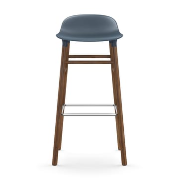 Form Chair baarijakkara pähkinäjalat - sininen - Normann Copenhagen