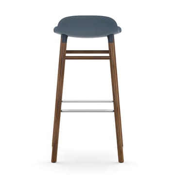 Form Chair baarijakkara pähkinäjalat - sininen - Normann Copenhagen