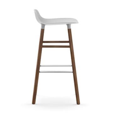 Form Chair baarijakkara pähkinäjalat - valkoinen - Normann Copenhagen