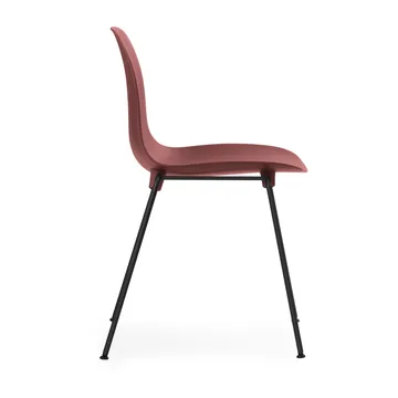 Form Chair pinottava tuoli mustat jalat 2 kpl, Punainen - Normann Copenhagen