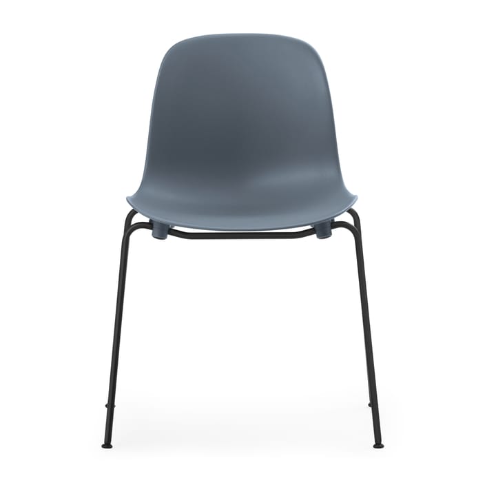 Form Chair pinottava tuoli mustat jalat 2 kpl, Sininen Normann Copenhagen