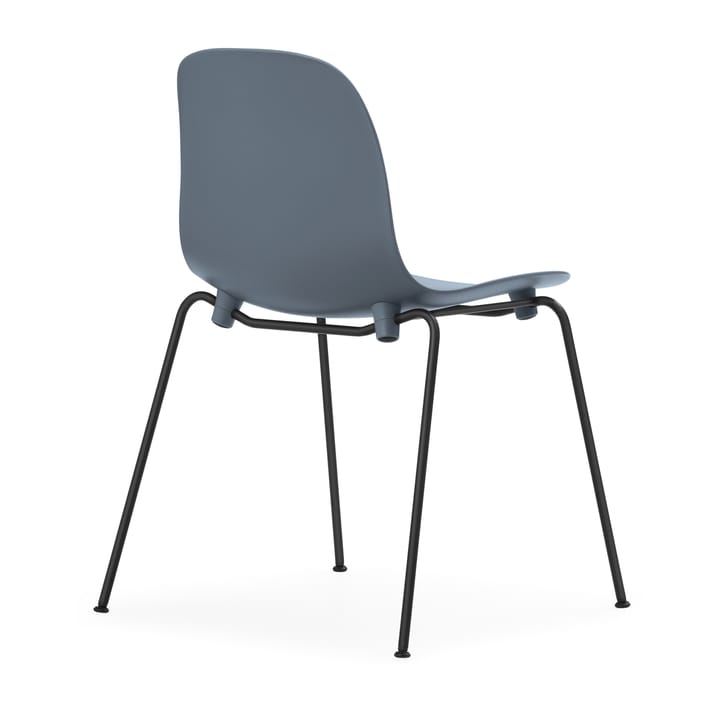 Form Chair pinottava tuoli mustat jalat 2 kpl, Sininen - undefined - Normann Copenhagen