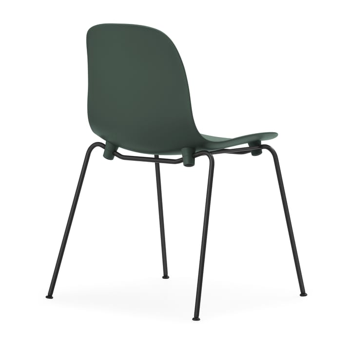 Form Chair pinottava tuoli mustat jalat 2 kpl, Vihreä - undefined - Normann Copenhagen