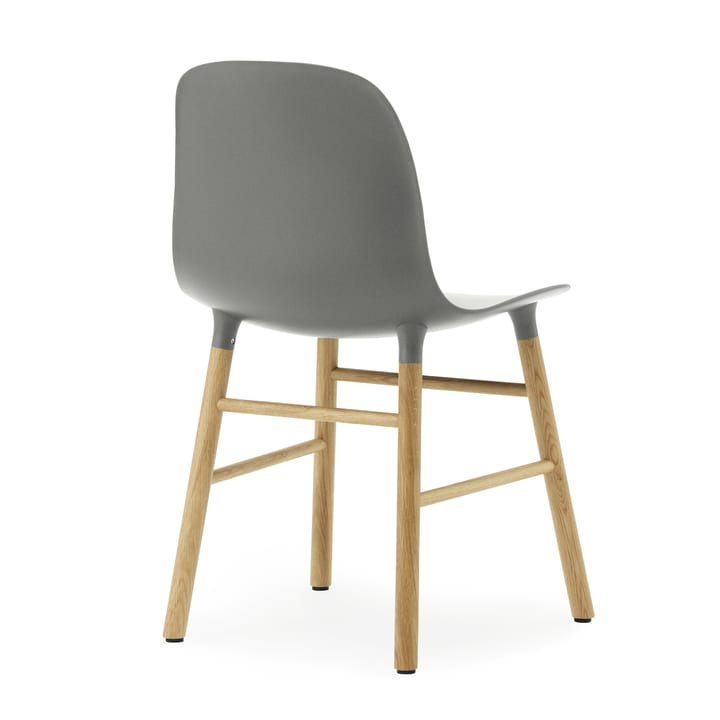 Form Chair tuoli Jalat tammea 2 pack - harmaa-tammi - Normann Copenhagen