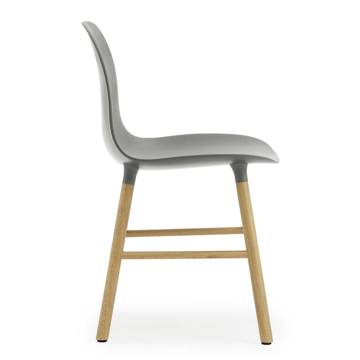 Form Chair tuoli Jalat tammea 2 pack - harmaa-tammi - Normann Copenhagen