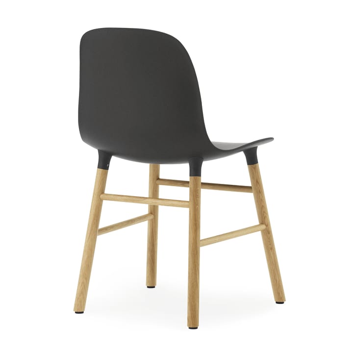 Form Chair tuoli Jalat tammea 2 pack - musta-tammi - Normann Copenhagen