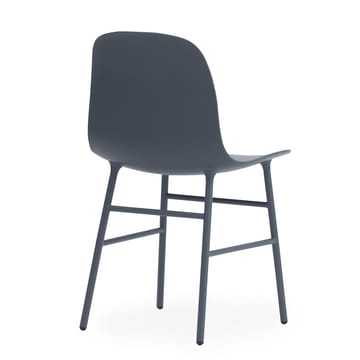 Form Chair tuoli metallijalat 2 pack - sininen - Normann Copenhagen