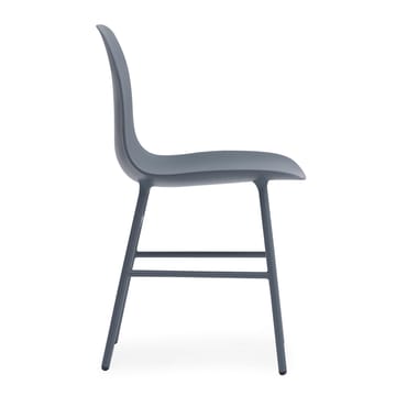 Form Chair tuoli metallijalat 2 pack - sininen - Normann Copenhagen