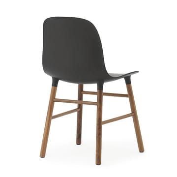 Form Chair tuoli saksanpähkinäjalat 2 pack - musta-saksanpähkinä - Normann Copenhagen