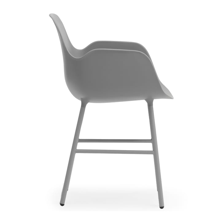 Form käsinojallinen tuoli metallijalat - Harmaa - Normann Copenhagen