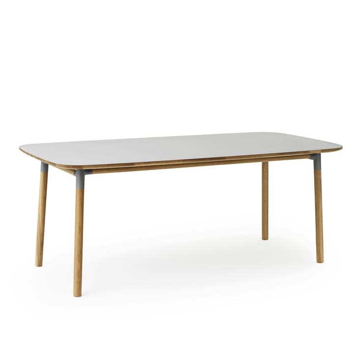Form pöytä 95x200 cm - harmaa - Normann Copenhagen