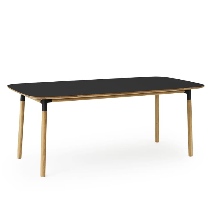 Form pöytä 95x200 cm - musta - Normann Copenhagen