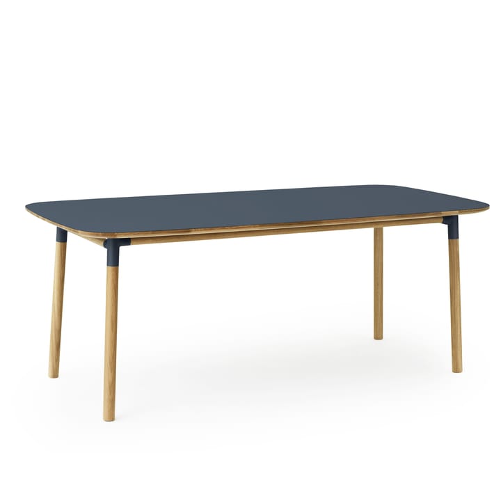 Form pöytä 95x200 cm - sininen - Normann Copenhagen