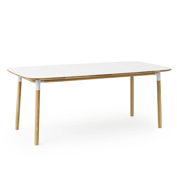 Form pöytä 95x200 cm - valkoinen - Normann Copenhagen
