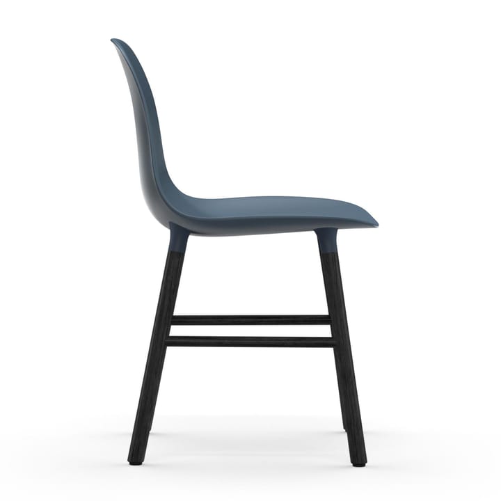 Form tuoli mustat jalat - Sininen - Normann Copenhagen