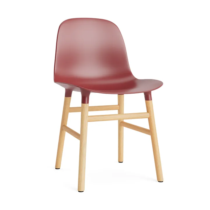 Form tuoli - Red, tammijalat - Normann Copenhagen