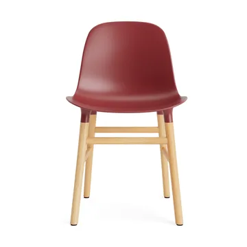 Form tuoli - Red, tammijalat - Normann Copenhagen